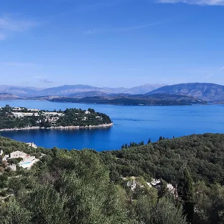 Daire Clios House With Magnificent Views Of The Sea Kalami (Corfu)